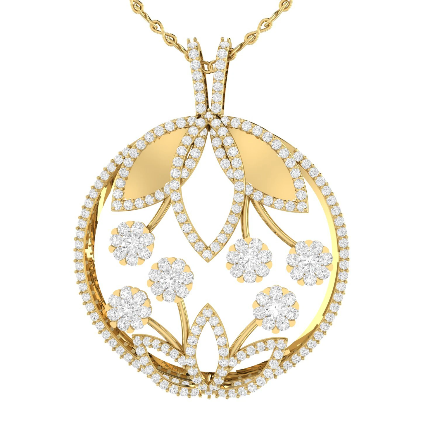 collection of 20 diamond pendant - 2 3D Print Model .c4d .max .obj .3ds .fbx .stl .blend 