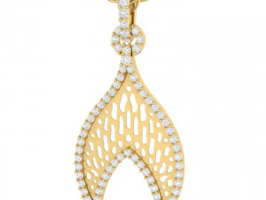 collection of 20 diamond pendant - 2 3D Print Model