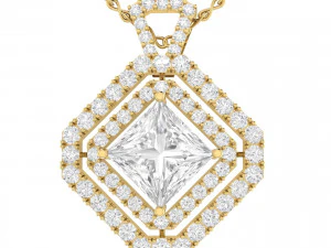 collection of 20 diamond pendant - 2 3D Print Model
