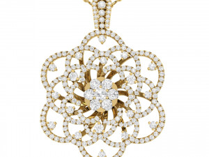collection of 20 diamond pendant - 4 3D-printmodel