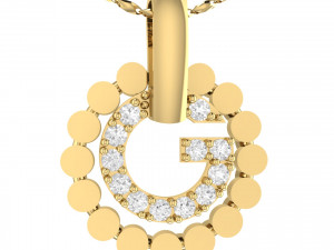 collection of 20 diamond pendant - 4 3D Druckmodell