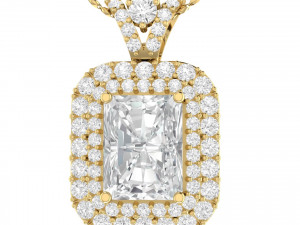 collection of 20 diamond pendant - 4 3D Druckmodell