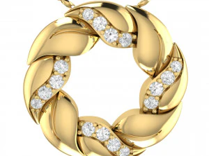 collection of 20 diamond pendant - 4 3D Print Model