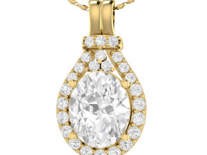 collection of 20 diamond pendant - 4 3D Druckmodell
