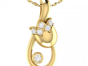 collection of 20 diamond pendant - 4 3D Print Model