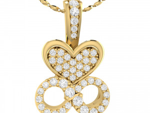 collection of 20 diamond pendant - 4 3D Druckmodell