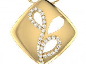 collection of 20 diamond pendant - 4 3D Druckmodell