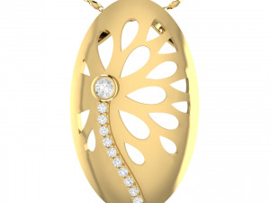 collection of 20 diamond pendant - 4 3D Druckmodell
