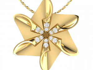 collection of 20 diamond pendant - 4 3D Print Model