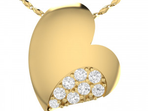 collection of 20 diamond pendant - 4 3D Druckmodell