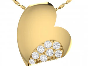 collection of 20 diamond pendant - 4 3D Print Model