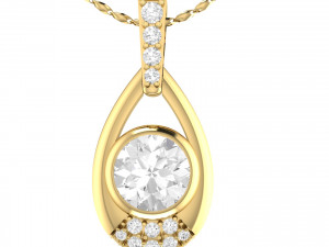 collection of 20 diamond pendant - 4 3D Druckmodell