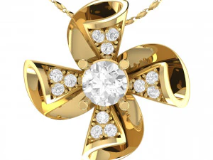 collection of 20 diamond pendant - 4 3D Print Model