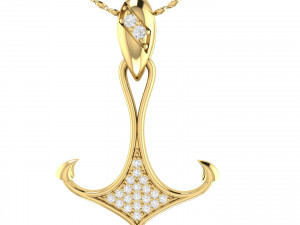 collection of 20 diamond pendant - 5 3D-printmodel