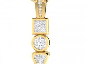 collection of 20 diamond pendant - 5 Modelo de Impressão 3D