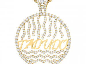 collection of 20 diamond pendant - 5 3D Print Model