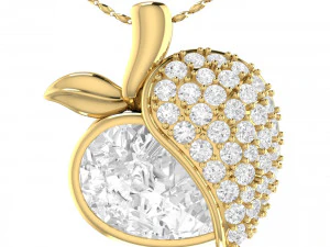 collection of 20 diamond pendant - 5 3D Print Model