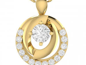 collection of 20 diamond pendant - 5 3D Print Model