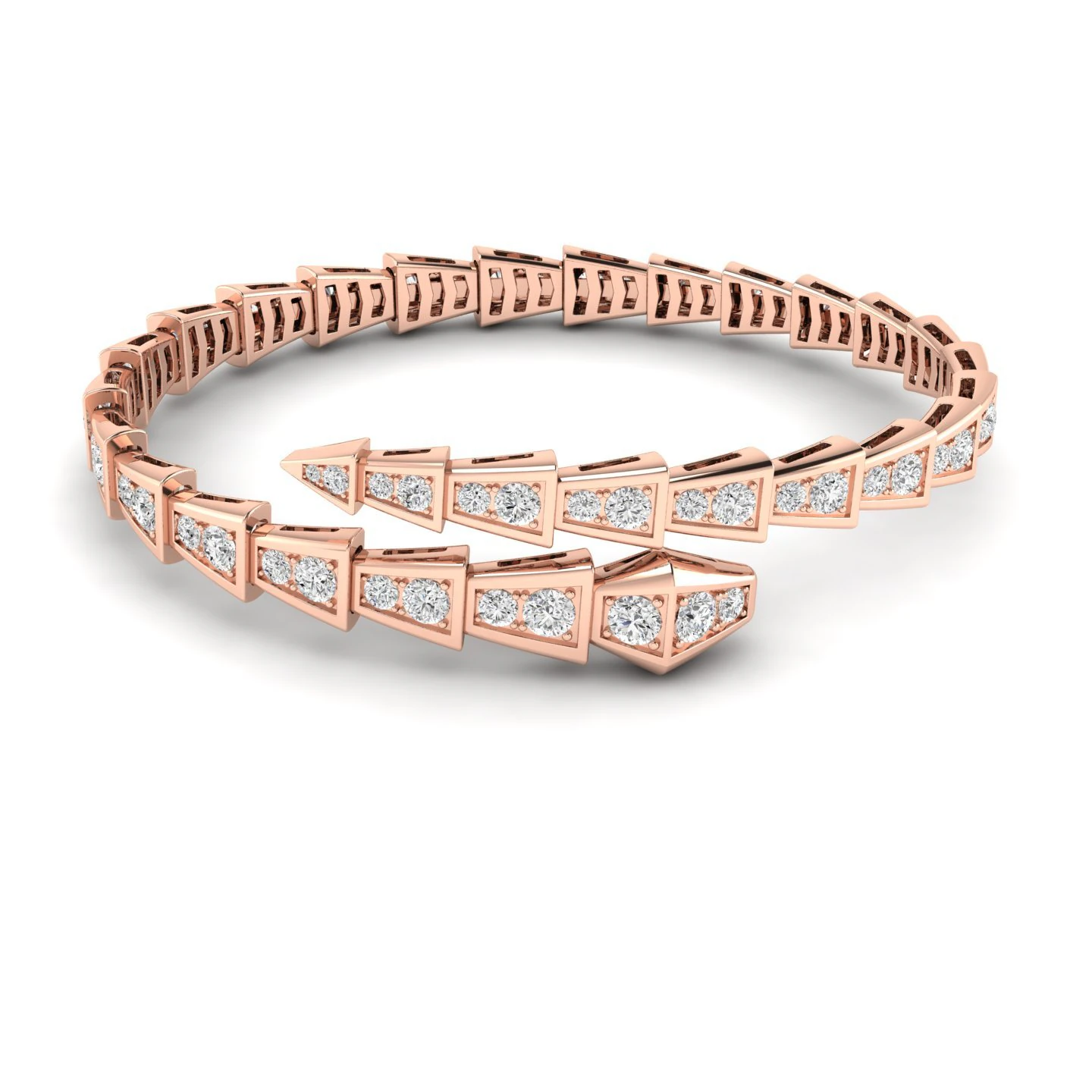 snake bracelet 1 3D Print Model .c4d .max .obj .3ds .fbx .stl .blend 