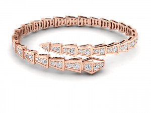 snake bracelet 1 3D-printmodel