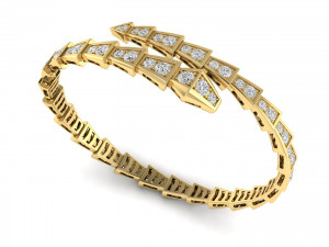 snake bracelet 1 3D Принт Модель