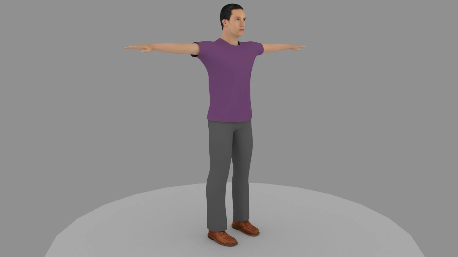 character lowpoly with facial rig fbx mb ma fles 3D Model .c4d .max .obj .3ds .fbx .stl .blend