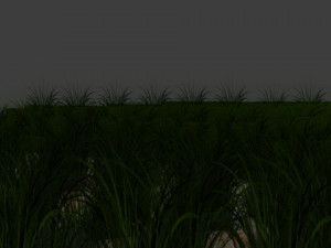 grass lowpoly polygon mash texture uv unwrapping 3D 모델