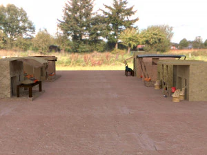 mercado pueblo obj fbx mb ma textura lowpoly pol&iacute;gono pur&eacute; juego listo Modelo 3D