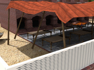 house village fbx mb ma obj texture material uv unwrapped low poly game ready 3D Model