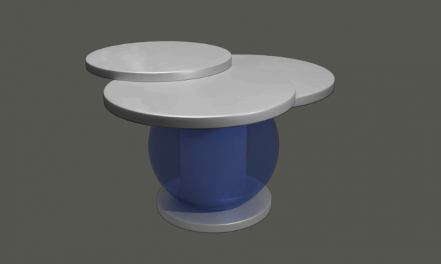 couch table 3D Model .c4d .max .obj .3ds .fbx .stl .blend 