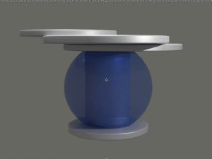 couch table 3D Model