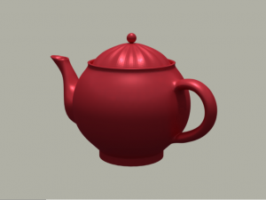 teapot Modelo 3D