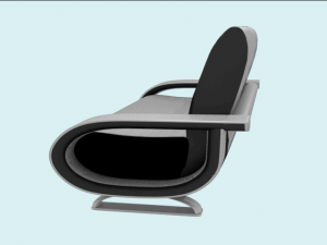 leather sofa 3D Model