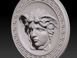 classic rosette versache 3D 프린트 모델