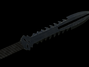 5 low poly swords Modèle 3D
