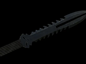 5 low poly swords 3D Model