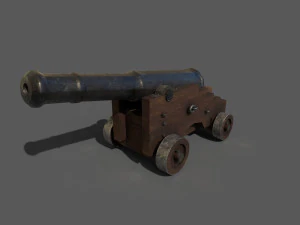 cannone Modello 3D