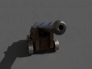 cannon 3Dモデル