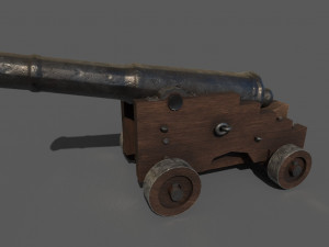 cannon 3Dモデル
