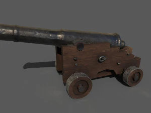 cannon 3D Model