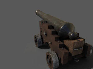 cannon 3D Model