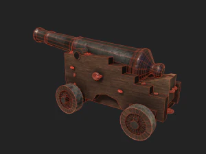 cannon 3D Model