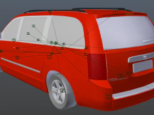 dodge grand caravan 3D Model