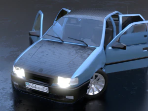 opel vectra Modelo 3D