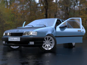 opel vectra a 3D Model