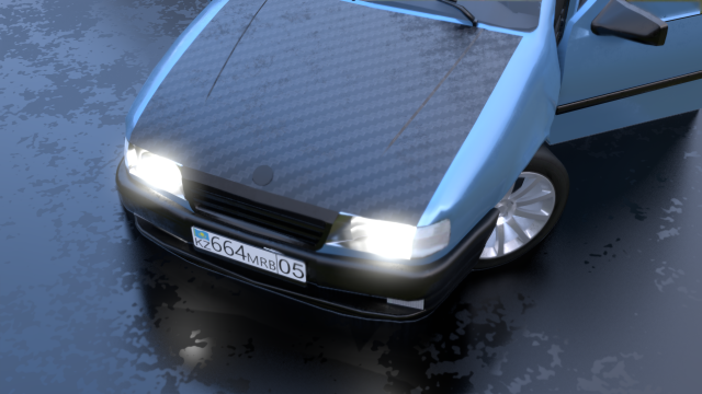 Opel Vectra A 3D Модель In Седан 3DExport