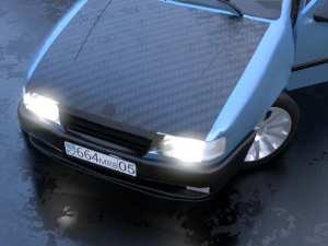 opel vectra a 3D Model