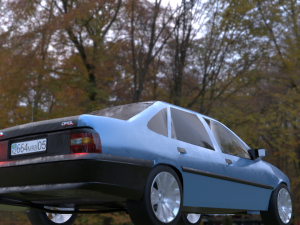 opel vectra a 3D Model