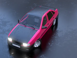 opel vectra a 3D Model