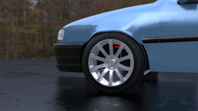 Opel Vectra A 3D Модель In Седан 3DExport